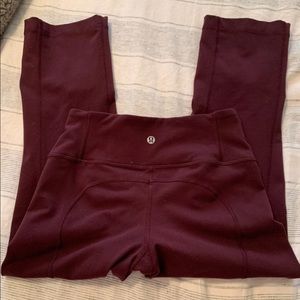 Lululemon High Rose Crops